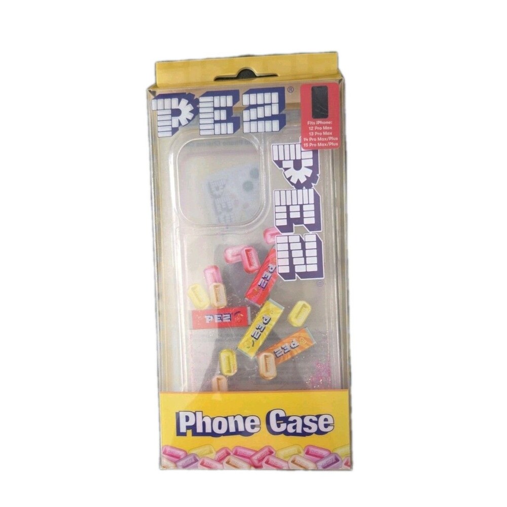Liquid Charms PEZ Glitter iPhone Case Fits 12-15 Pro Max & 14-15 Plus Cute Girly